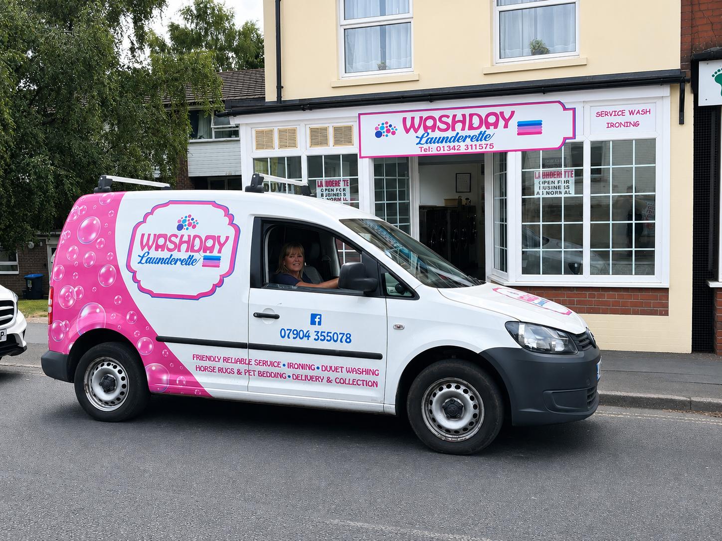 Washday laundry collection East Grinstead